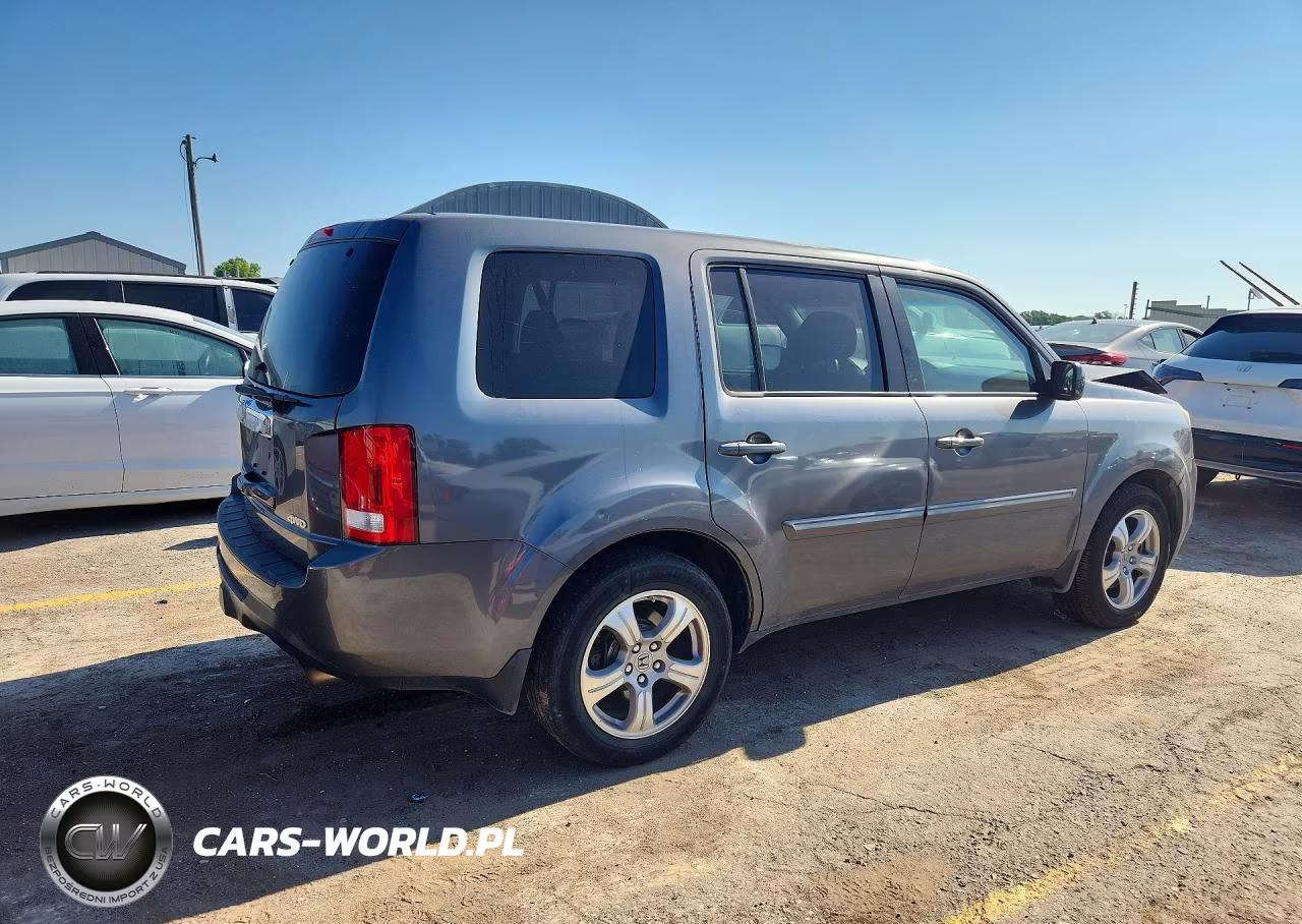 2013 Honda Pilot Exl VIN:5FNYF4H57DB041483 - 3
