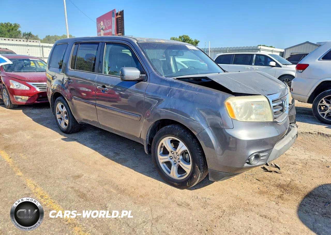 2013 Honda Pilot Exl VIN:5FNYF4H57DB041483 - 4