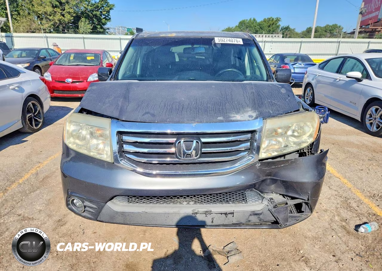 2013 Honda Pilot Exl VIN:5FNYF4H57DB041483 - 5