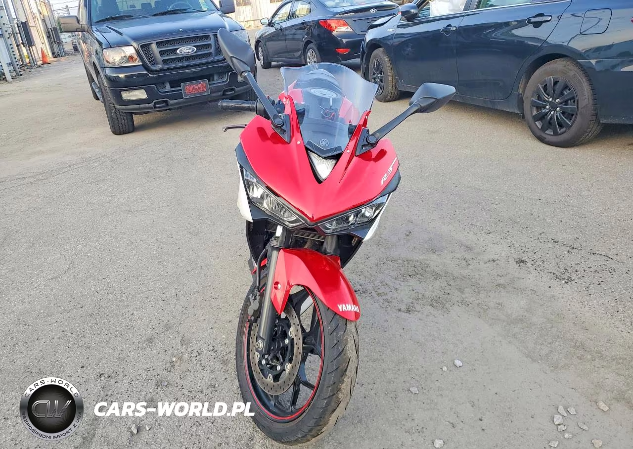 2015 Yamaha Yzfr3 VIN:MH3RH06Y0FK009907 - 2