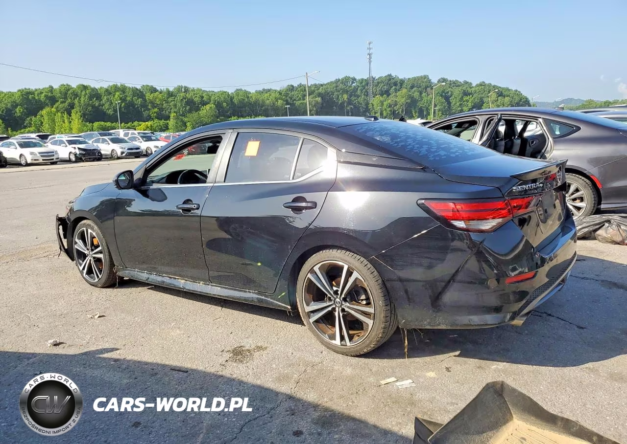 2021 Nissan Sentra Sr VIN:3N1AB8DV5MY267958 - 2