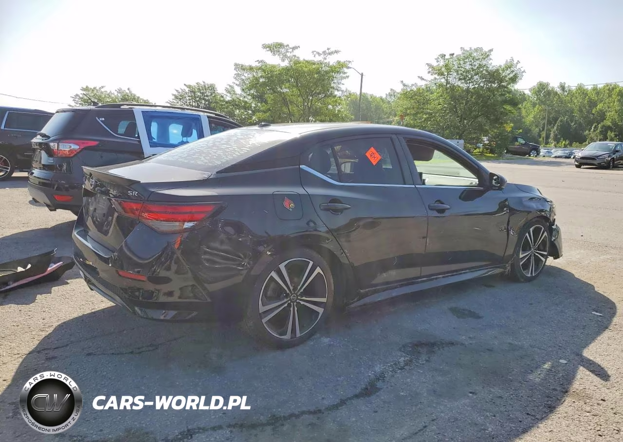 2021 Nissan Sentra Sr VIN:3N1AB8DV5MY267958 - 3