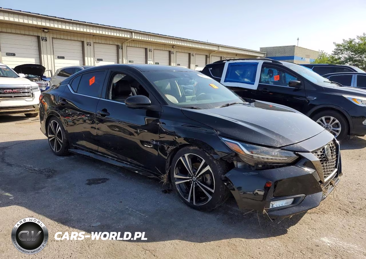 2021 Nissan Sentra Sr VIN:3N1AB8DV5MY267958 - 4