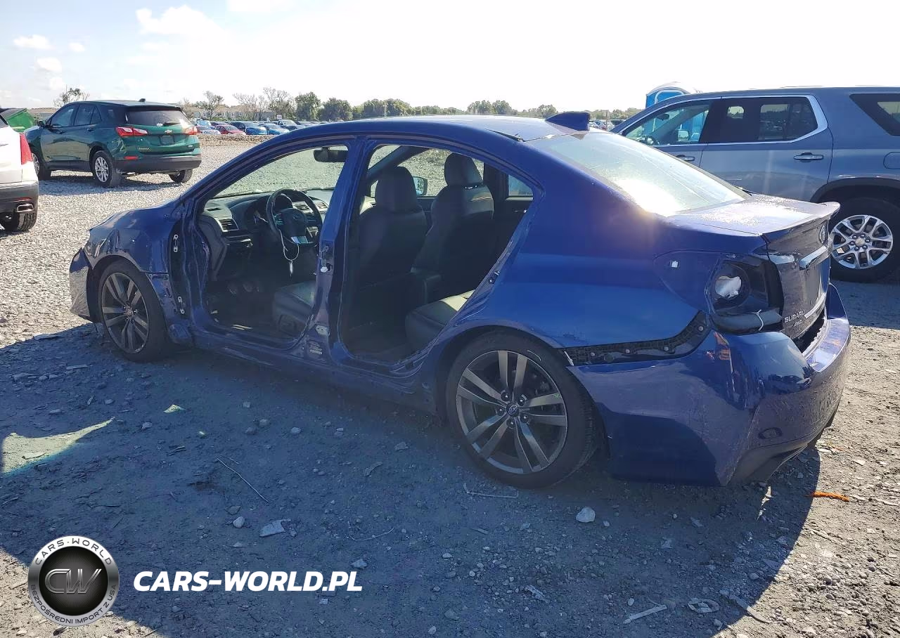 2017 Subaru Wrx Limited VIN:JF1VA1L68H9825841 - 2