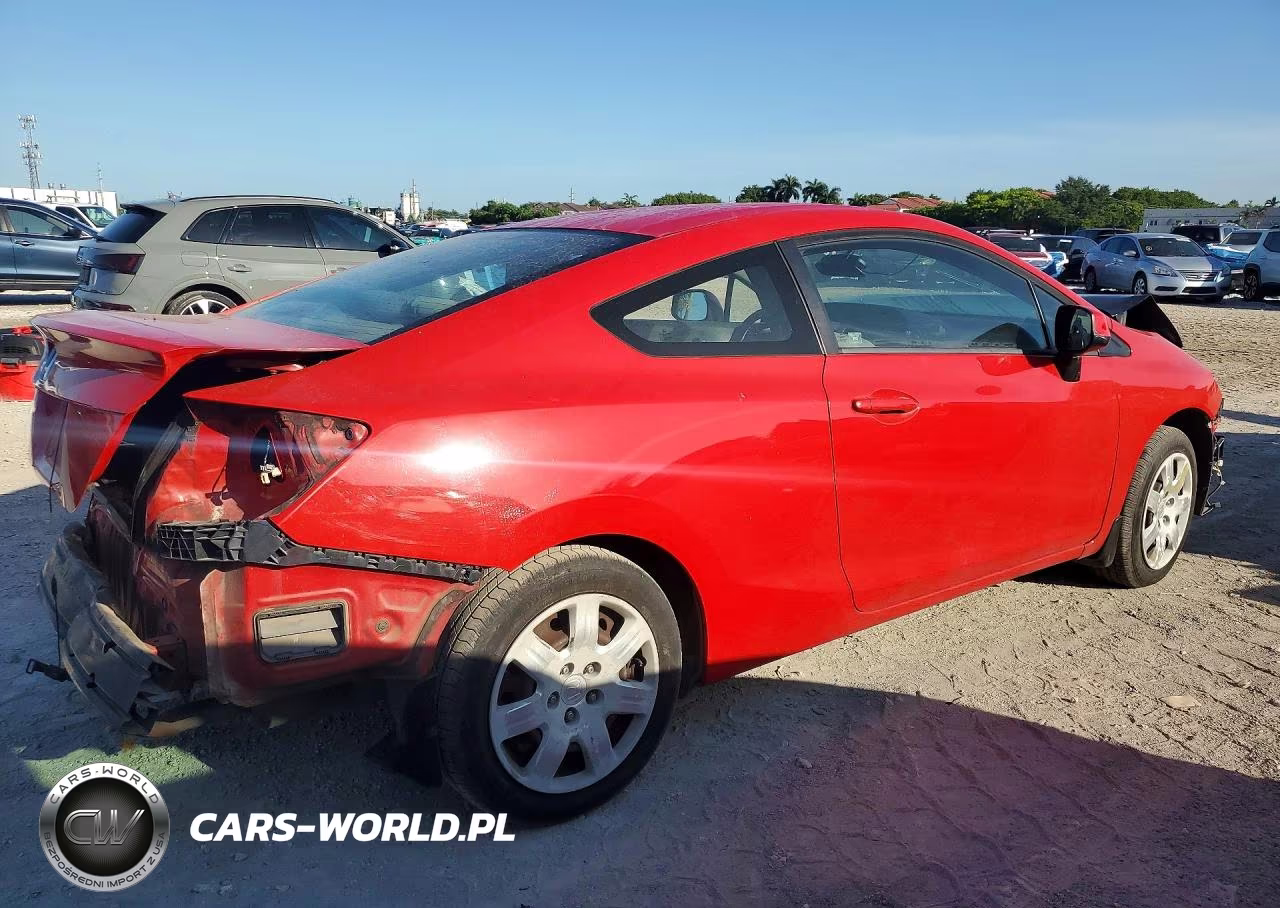 2012 Honda Civic Lx VIN:2HGFG3B51CH567013 - 3