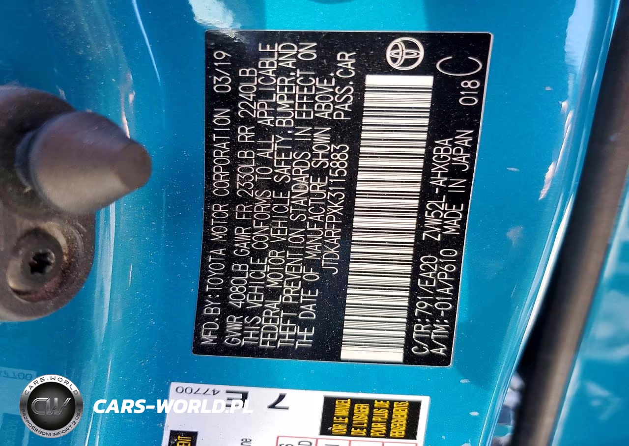 2019 Toyota Prius Prime Premium VIN:JTDKARFPXK3115883 - 13