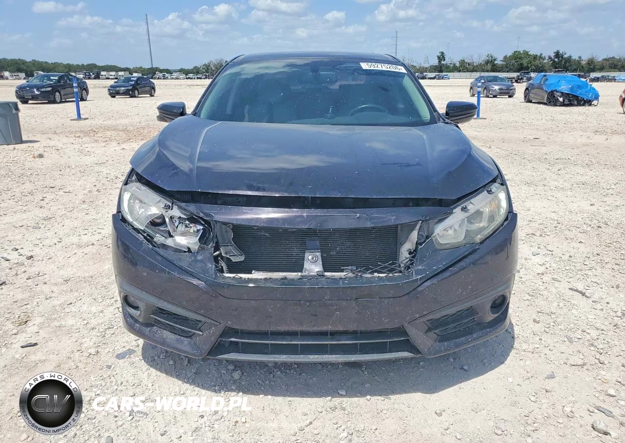 2017 Honda Civic Exl VIN:2HGFC1F7XHH650071 - 5