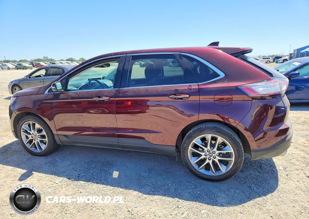 2018 Ford Edge Titanium VIN:2FMPK4K83JBB63742 - 2
