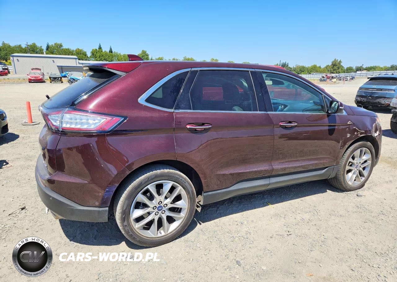 2018 Ford Edge Titanium VIN:2FMPK4K83JBB63742 - 3