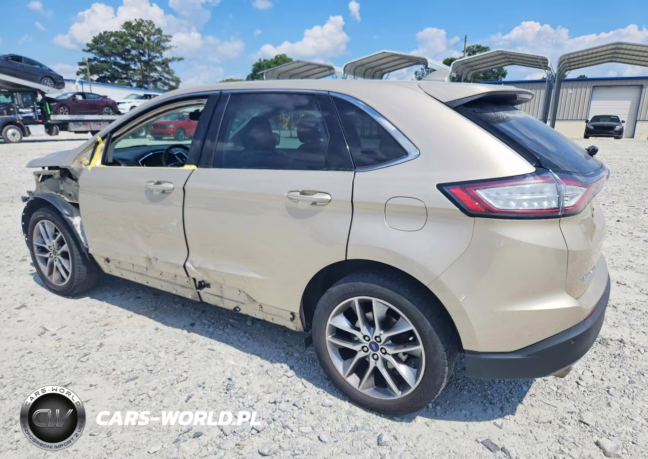 2017 Ford Edge Titanium VIN:2FMPK3K97HBC01468 - 2