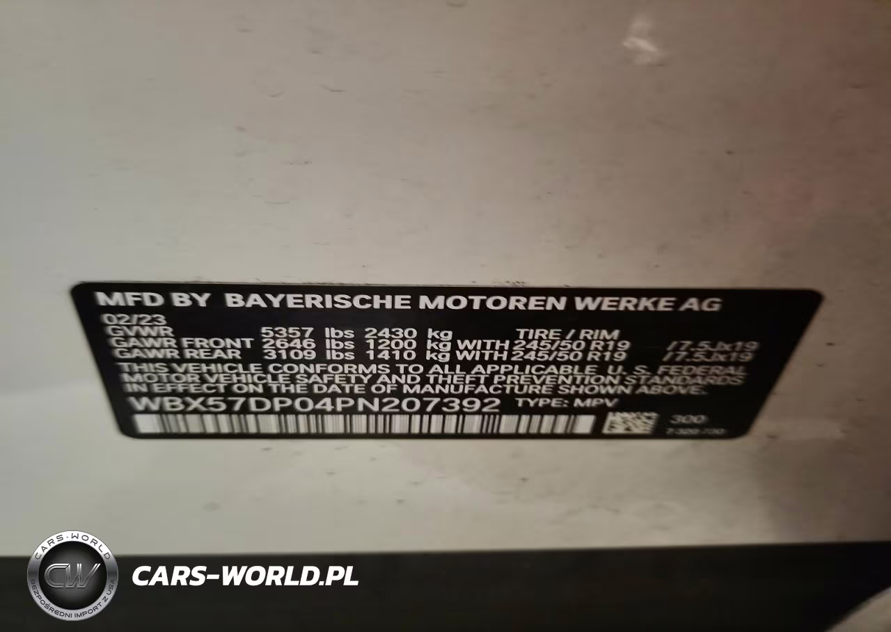 2023 BMW X3 xDrive30I VIN:WBX57DP04PN207392 - 13