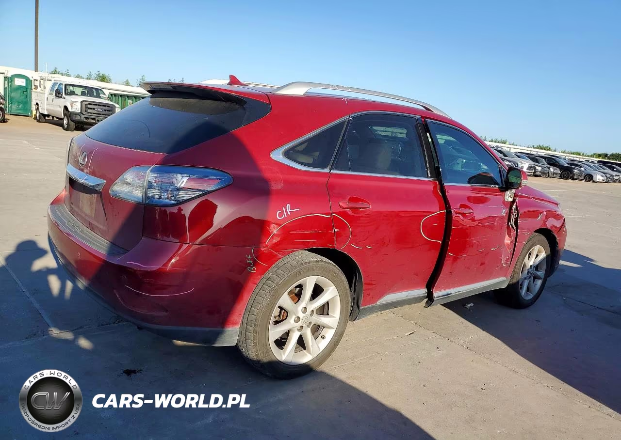 2011 Lexus Rx 350 VIN:2T2ZK1BA6BC049947 - 3