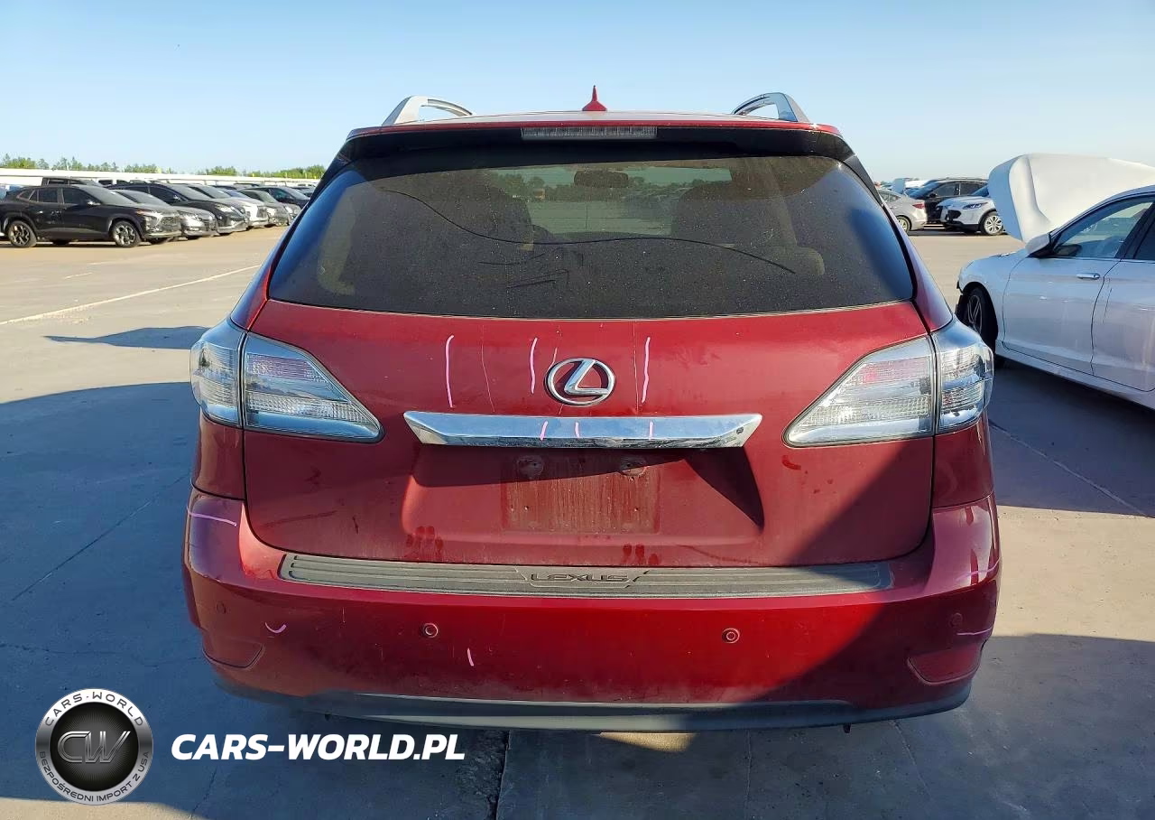2011 Lexus Rx 350 VIN:2T2ZK1BA6BC049947 - 6