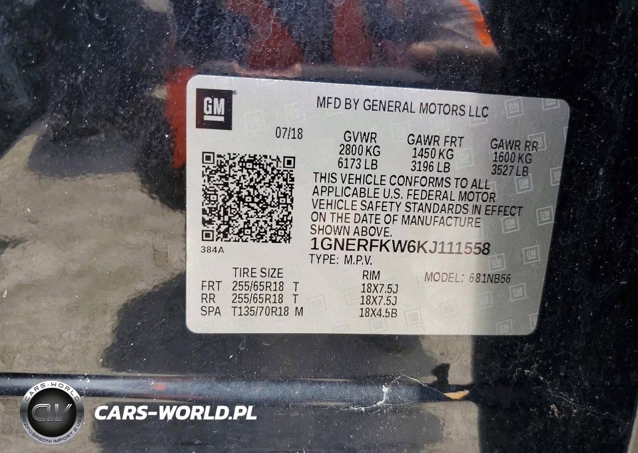 2019 Chevrolet Traverse Ls VIN:1GNERFKW6KJ111558 - 13