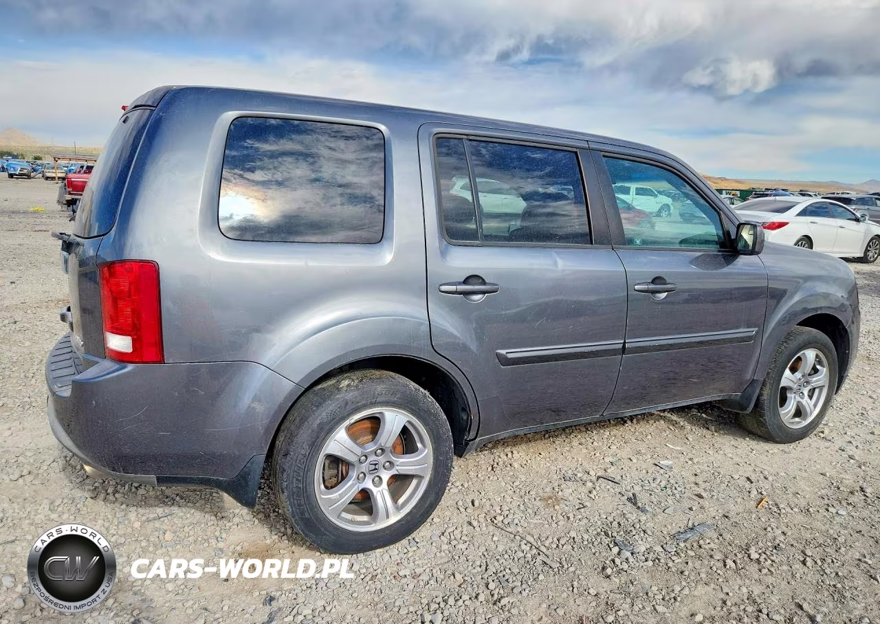 2012 Honda Pilot Ex VIN:5FNYF4H42CB004315 - 3
