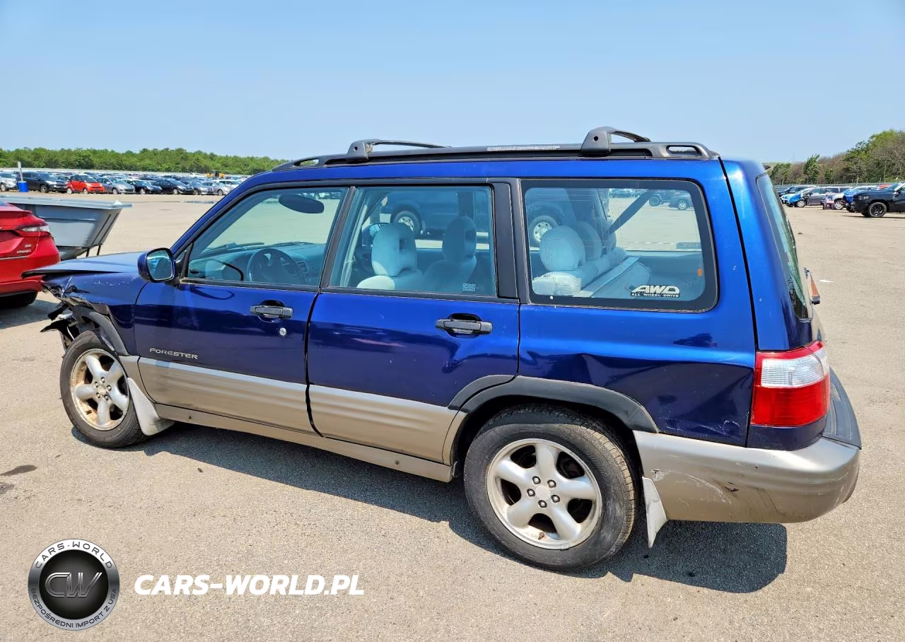 2002 Subaru Forester S VIN:JF1SF65552H734240 - 2