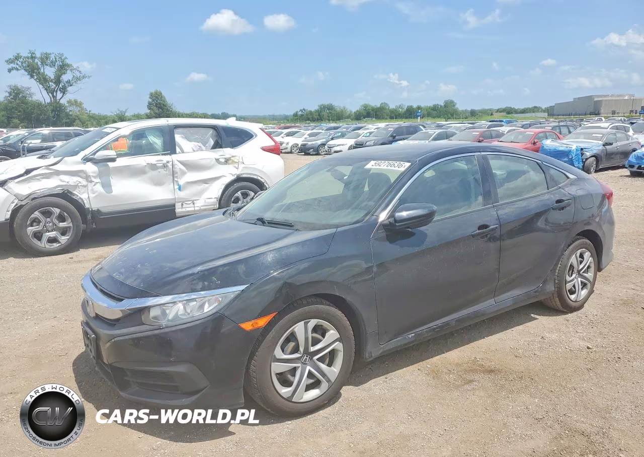2017 Honda Civic Lx VIN:19XFC2F55HE219829 - 1