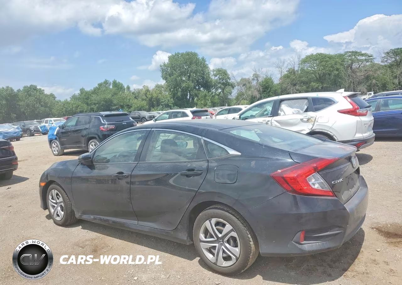 2017 Honda Civic Lx VIN:19XFC2F55HE219829 - 2
