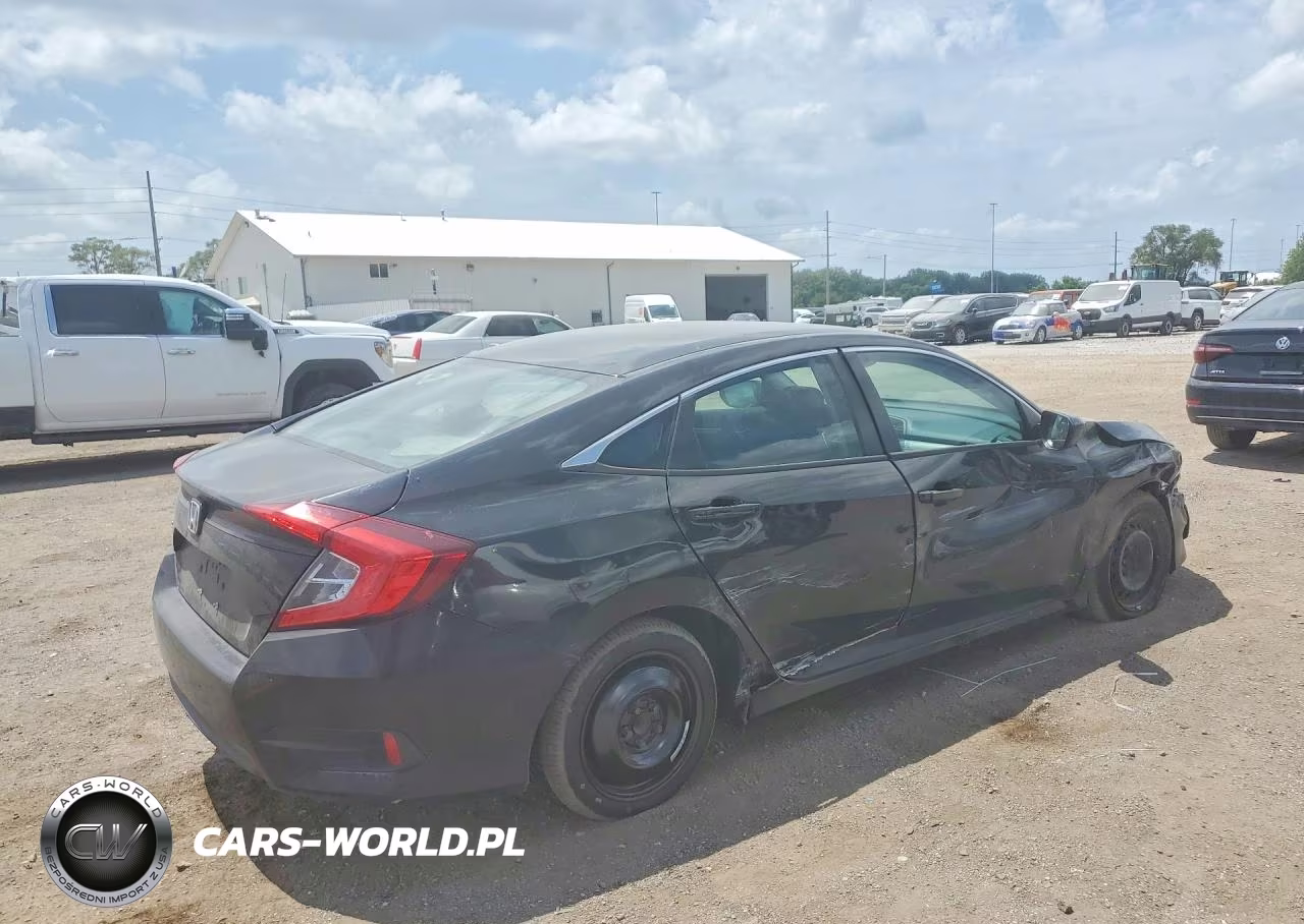 2017 Honda Civic Lx VIN:19XFC2F55HE219829 - 3