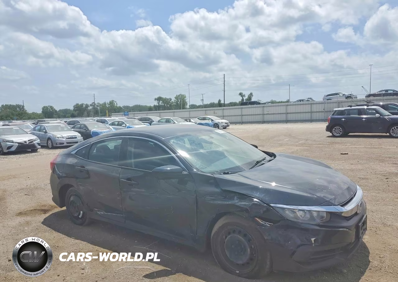 2017 Honda Civic Lx VIN:19XFC2F55HE219829 - 4