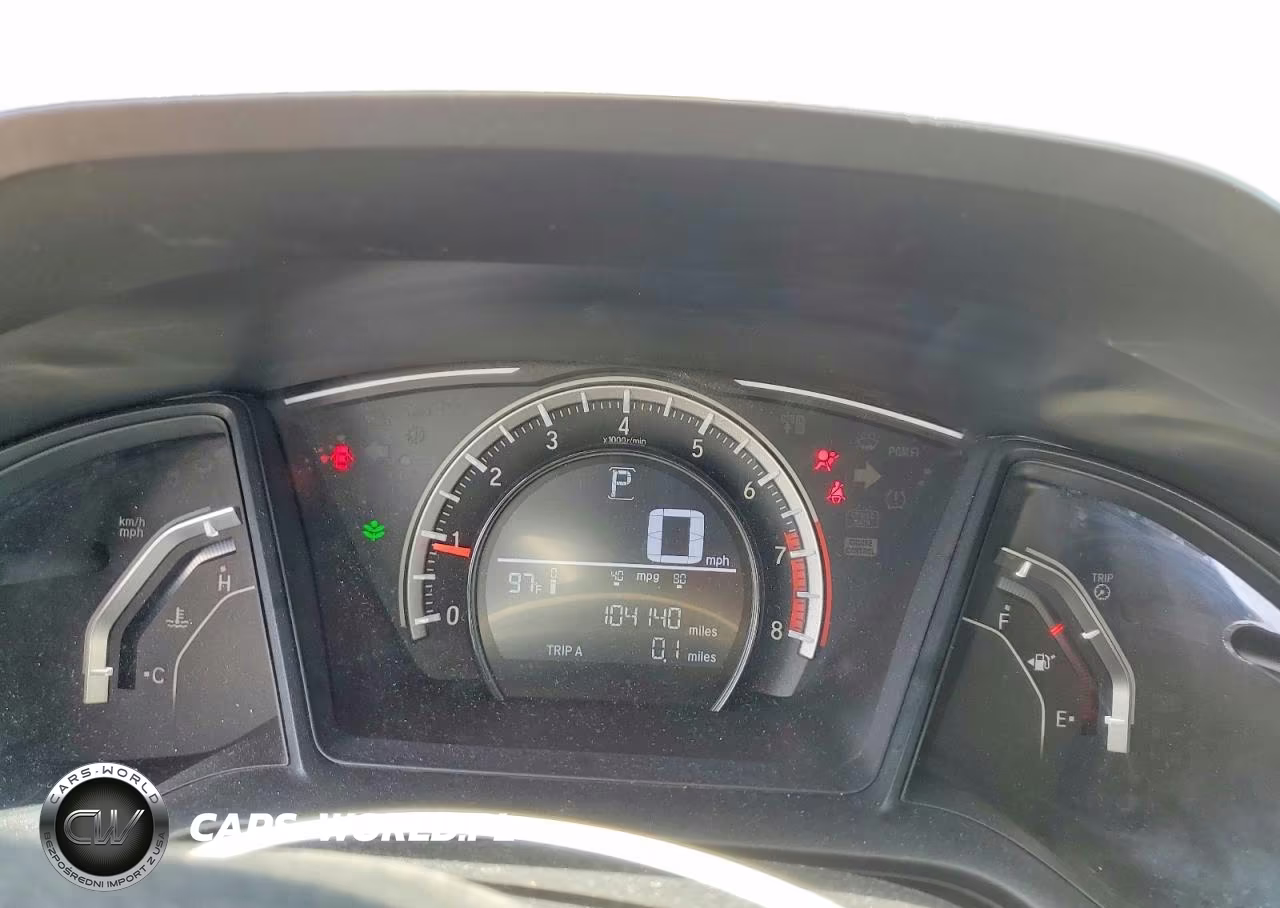 2017 Honda Civic Lx VIN:19XFC2F55HE219829 - 9