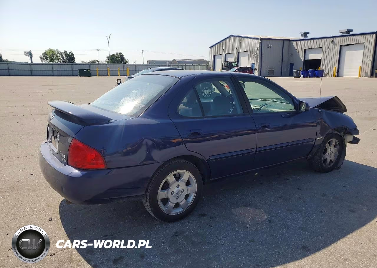 2006 Nissan Sentra 1.8 VIN:3N1CB51D46L643701 - 3