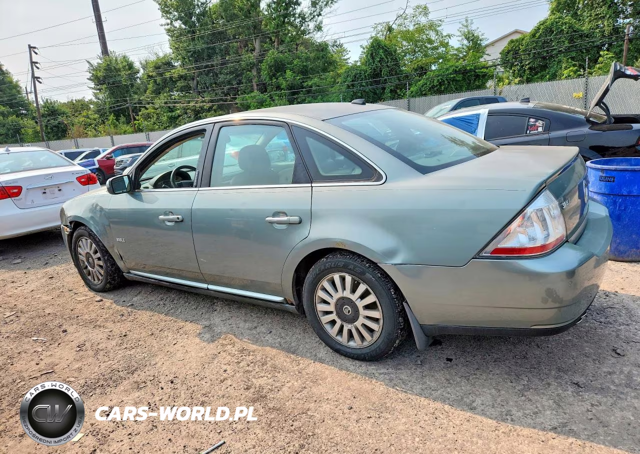 2008 Mercury Sable Luxury VIN:1MEHM40W28G601916 - 2