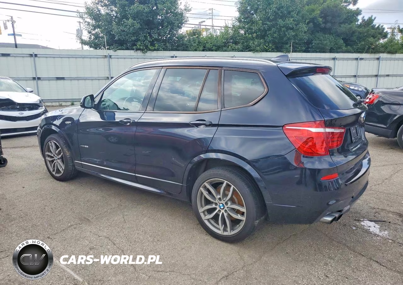 2016 BMW X3 xDrive35I VIN:5UXWX7C58G0R17590 - 2