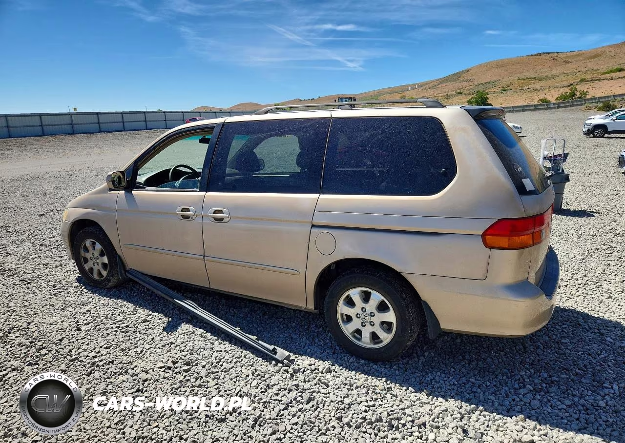 2002 Honda Odyssey Exl VIN:2HKRL189X2H575283 - 2