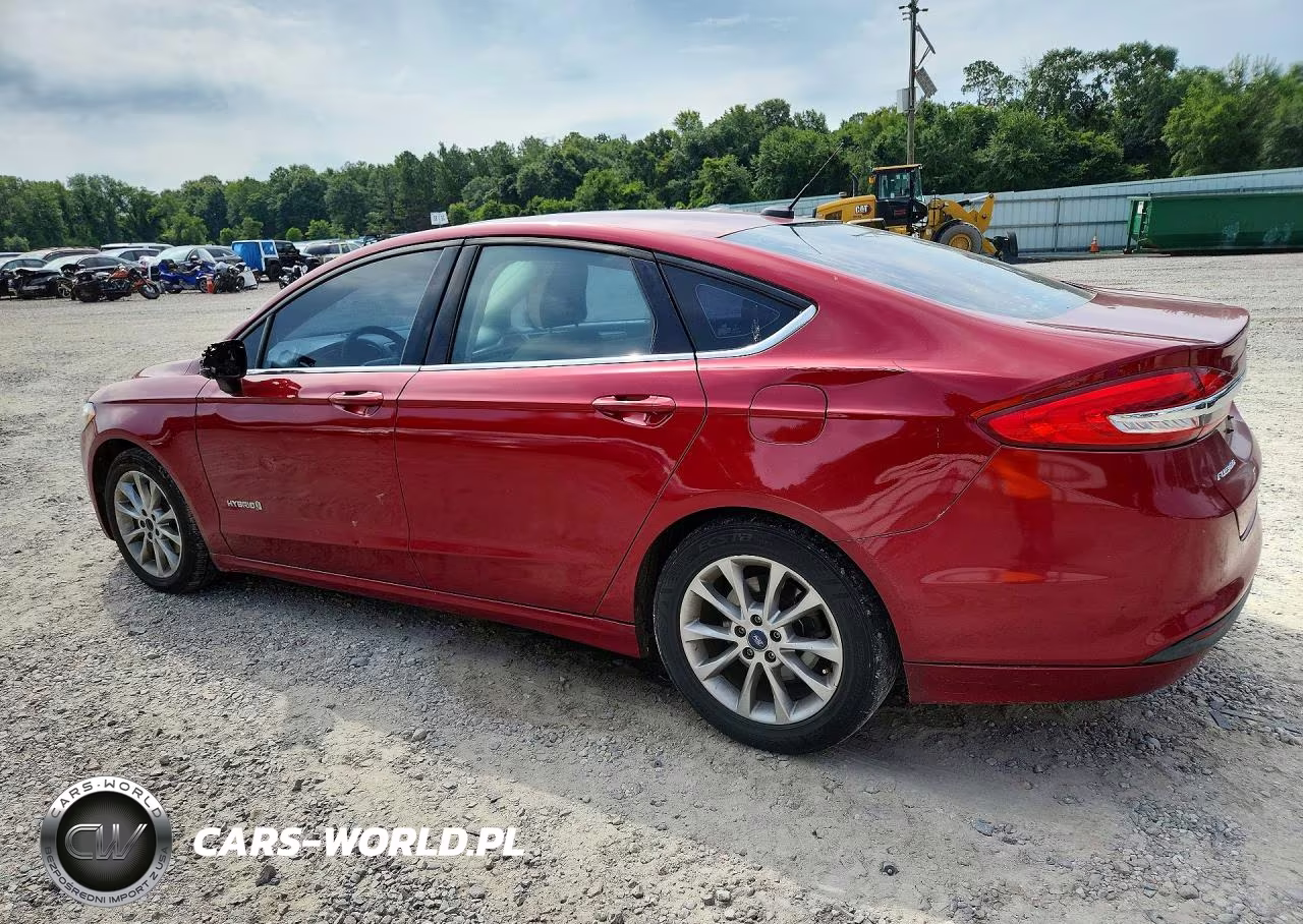 2017 Ford Fusion Se Hybrid VIN:3FA6P0LU7HR316081 - 2
