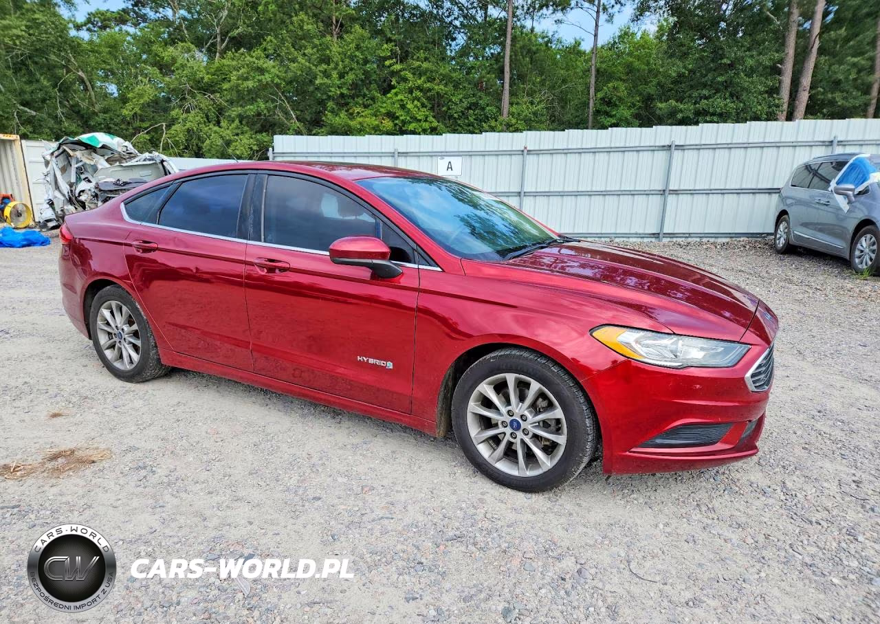 2017 Ford Fusion Se Hybrid VIN:3FA6P0LU7HR316081 - 4