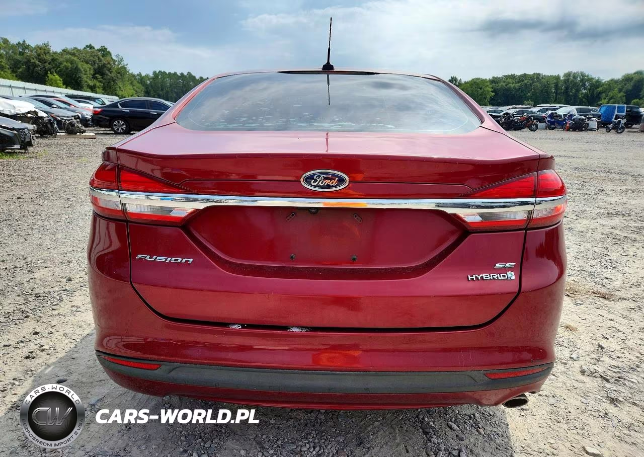 2017 Ford Fusion Se Hybrid VIN:3FA6P0LU7HR316081 - 6