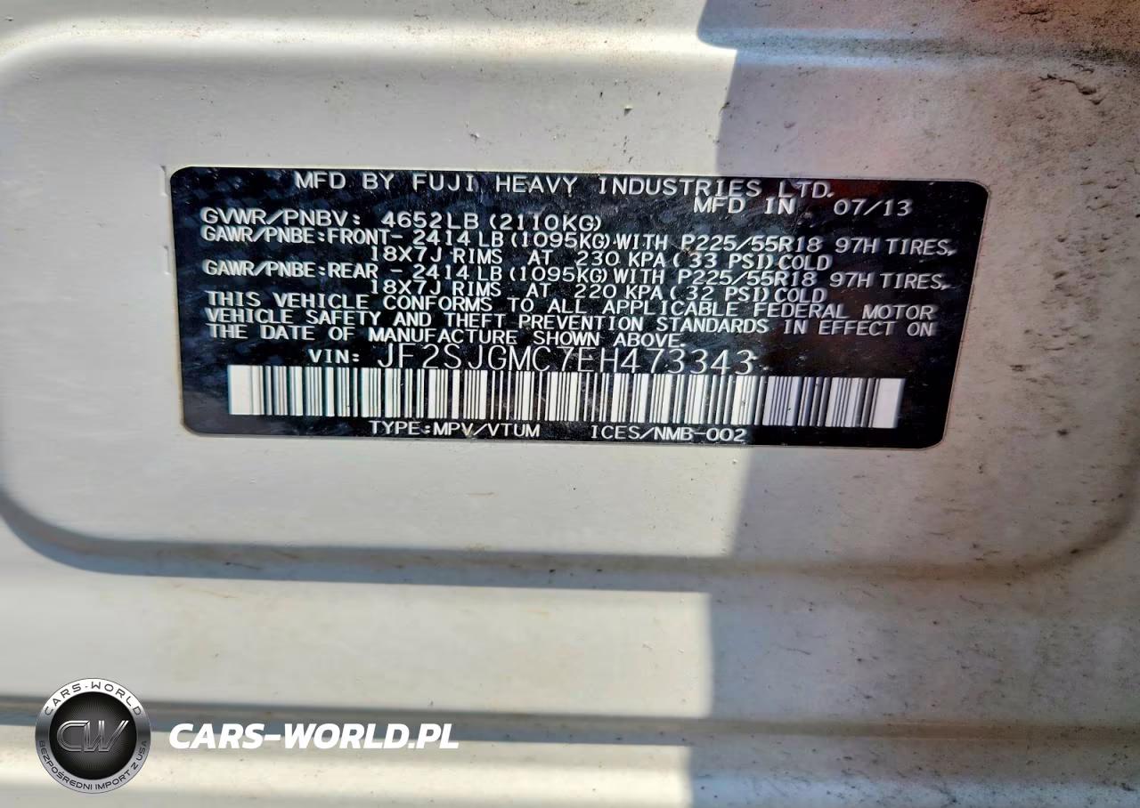 2014 Subaru Forester 2.0Xt Touring VIN:JF2SJGMC7EH473343 - 12