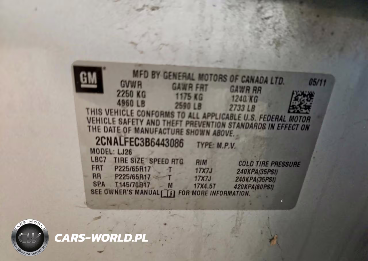 2011 Chevrolet Equinox Ltz VIN:2CNALFEC3B6443086 - 13