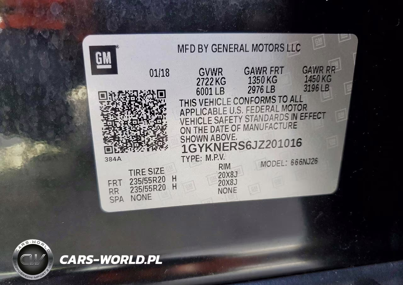 2018 Cadillac Xt5 Premium Luxury VIN:1GYKNERS6JZ201016 - 12