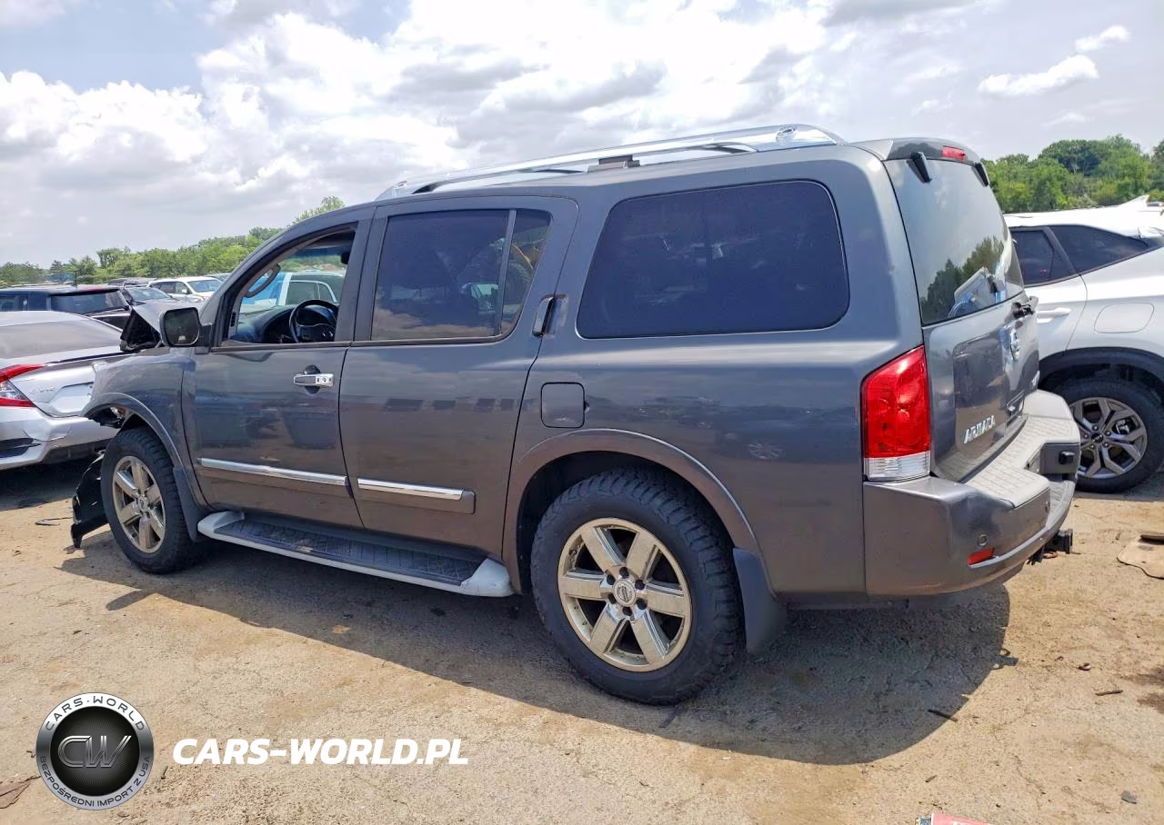 2011 Nissan Armada Platinum VIN:5N1AA0NE2BN614734 - 2