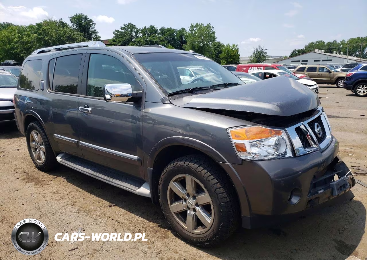 2011 Nissan Armada Platinum VIN:5N1AA0NE2BN614734 - 4