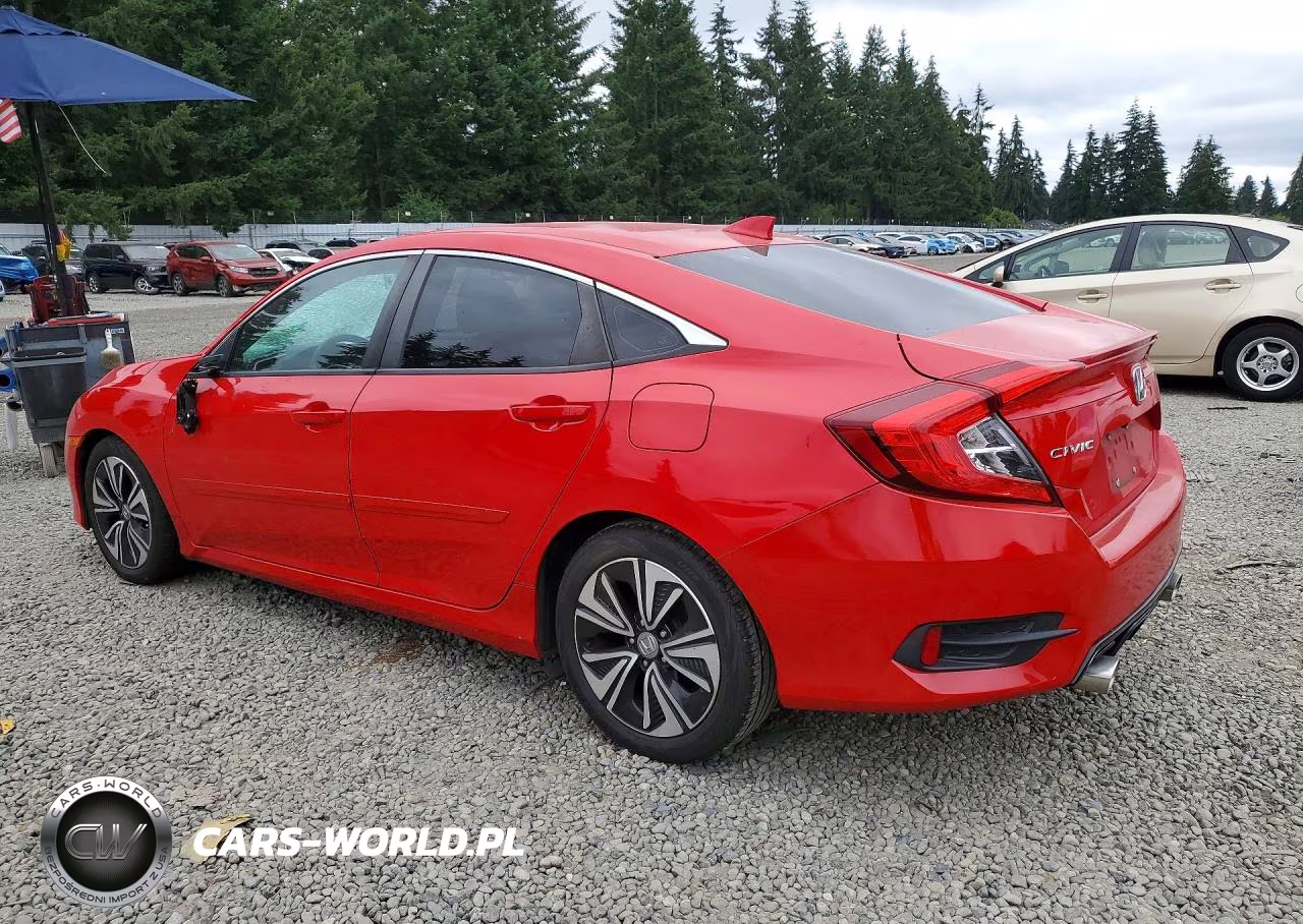 2018 Honda Civic Ex VIN:JHMFC1F35JX004674 - 2
