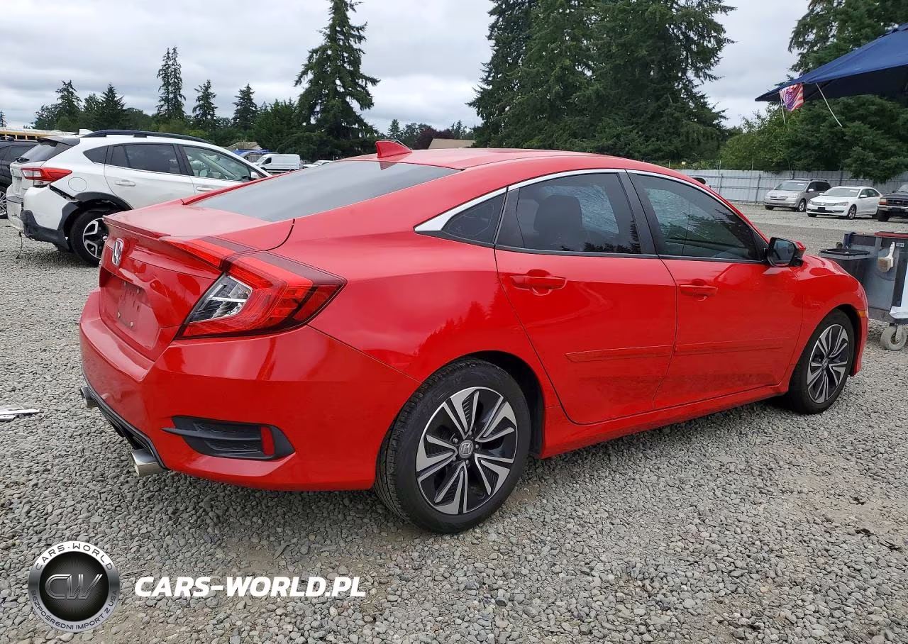 2018 Honda Civic Ex VIN:JHMFC1F35JX004674 - 3