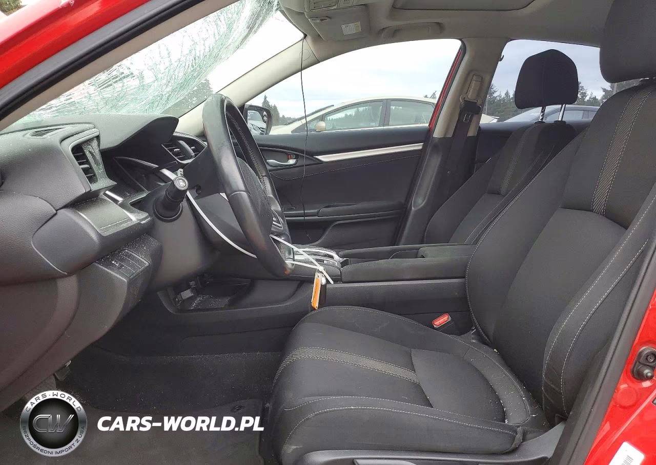2018 Honda Civic Ex VIN:JHMFC1F35JX004674 - 7