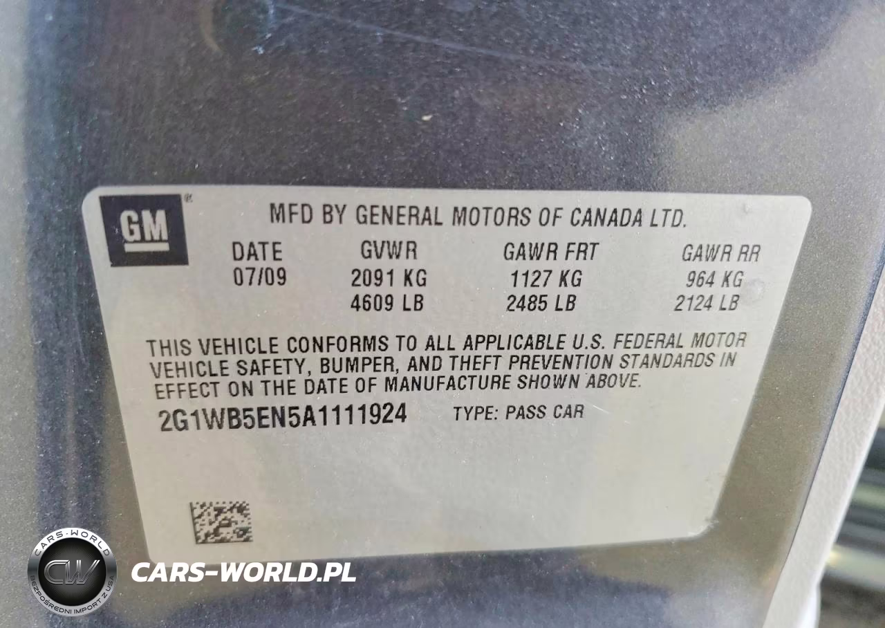 2010 Chevrolet Impala Lt VIN:2G1WB5EN5A1111924 - 12