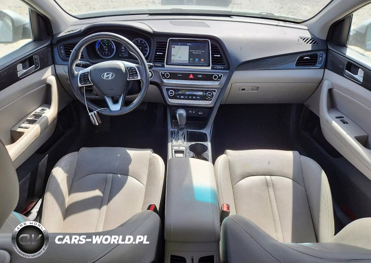 2019 Hyundai Sonata Hybrid Limited VIN:KMHE34L33KA092773 - 8