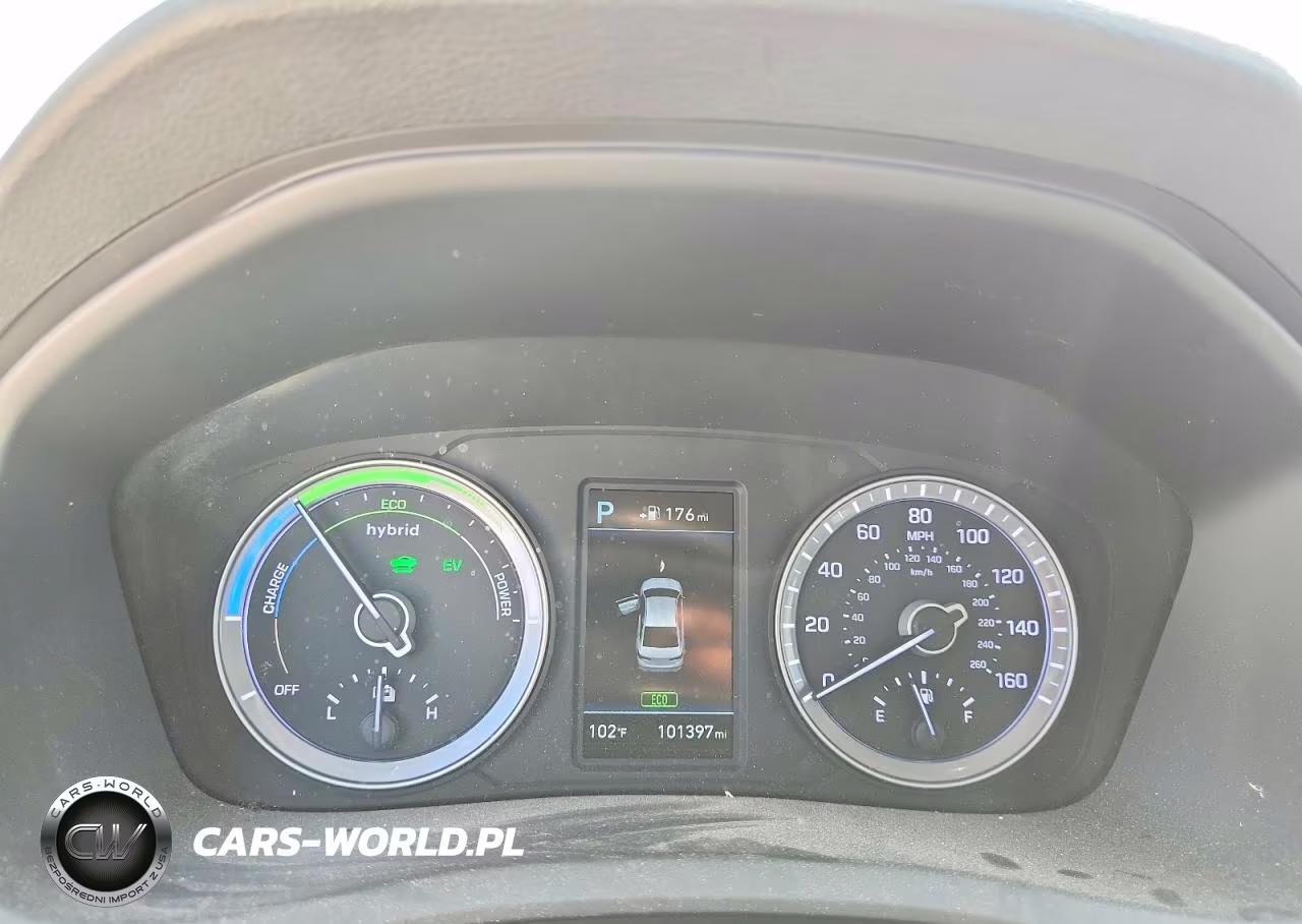 2019 Hyundai Sonata Hybrid Limited VIN:KMHE34L33KA092773 - 9