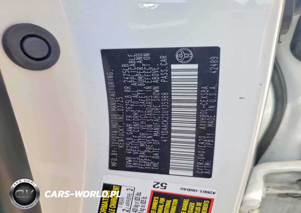2025 Toyota Camry Se VIN:4T1DAACK2SU135988 - 12