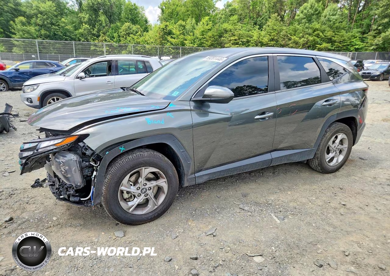 2022 Hyundai Tucson Se VIN:5NMJACAE1NH079375 - 1
