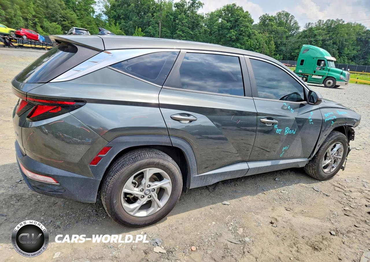 2022 Hyundai Tucson Se VIN:5NMJACAE1NH079375 - 3