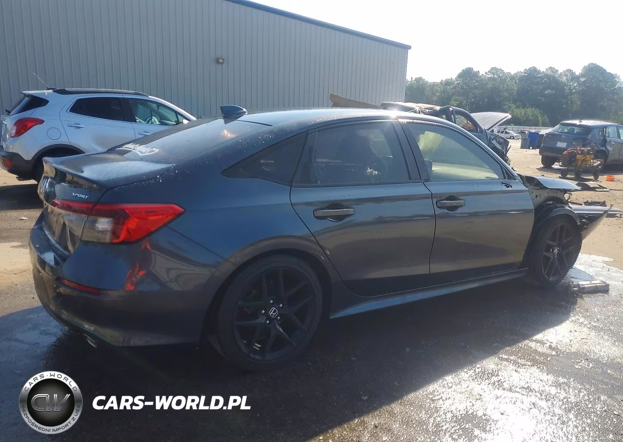 2022 Honda Civic Sport VIN:2HGFE2F59NH589774 - 3