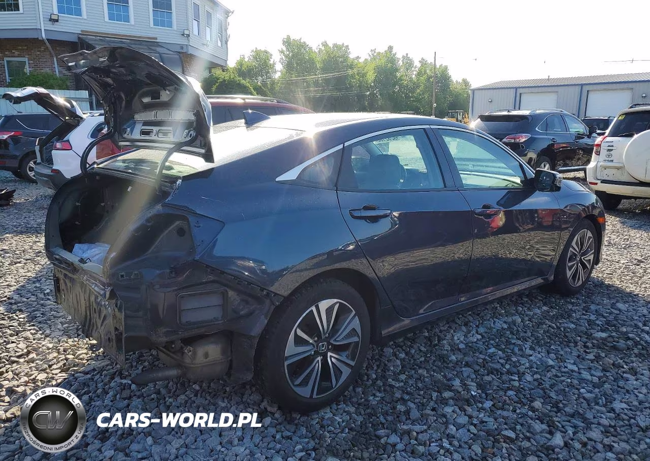 2017 Honda Civic Exl VIN:19XFC1F77HE209346 - 3