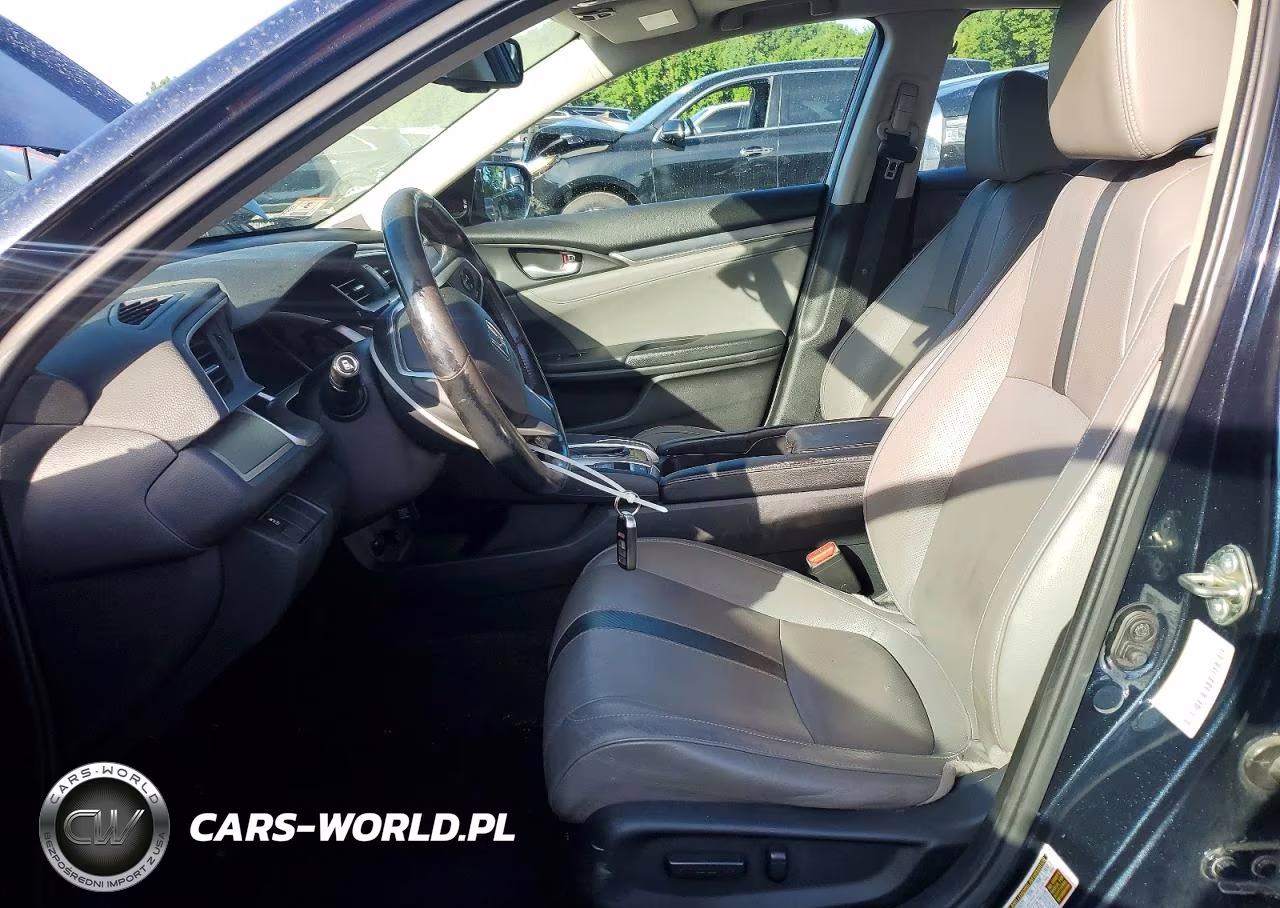2017 Honda Civic Exl VIN:19XFC1F77HE209346 - 7