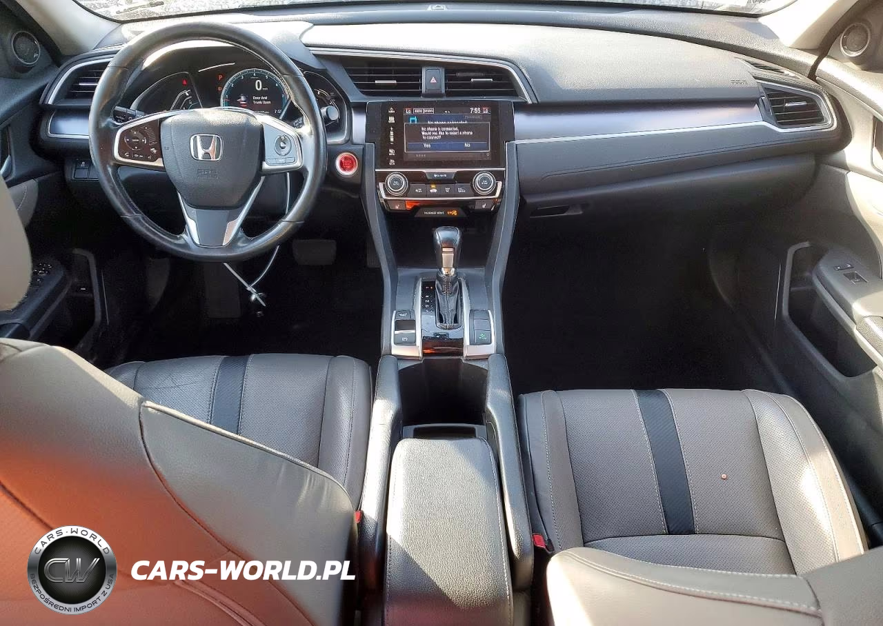 2017 Honda Civic Exl VIN:19XFC1F77HE209346 - 8